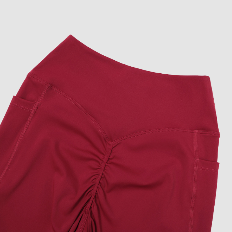 Wholesale Solid Color Slim-Fit Athletic Yoga Set