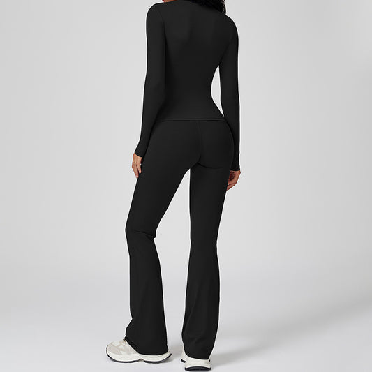 Wholesale round neck long sleeve top | Wonderxfans bulk activewear
