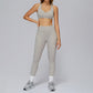 SPORTS BRA + HIGH WAIST LEGGINGS 2-PIECE SET