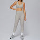 SPORTS BRA + HIGH WAIST LEGGINGS 2-PIECE SET