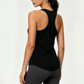 Women's Cooling Yoga Tank Top High-Stretch Sleeveless Workout Top