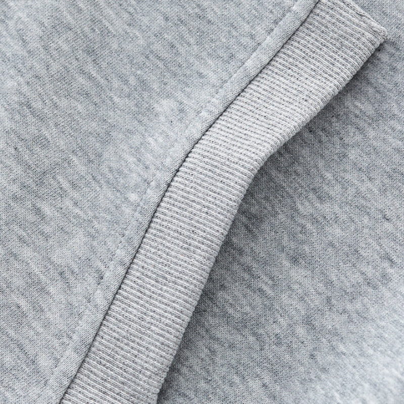 Short hooded sweatshirt and sweatpants set