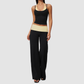 Wholesale Women’s Halter Tank & Wide-Leg Yoga Pants Set