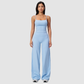 Wholesale Women's Brushed Sports vest+Loose sweatpants 2-piece set