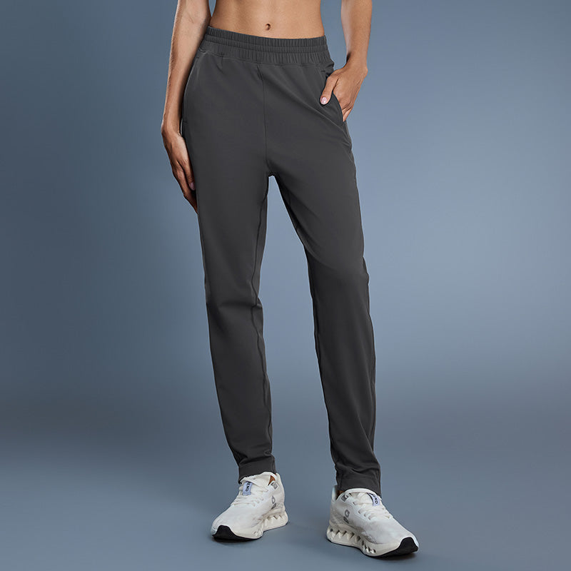 Breathable zippered casual sports pants