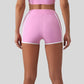 Contrasting Yoga Fitness Shorts