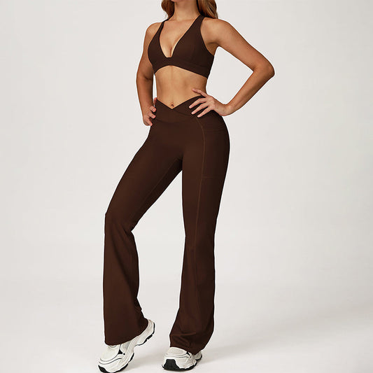 Wholesale SPORTS BRA +Slim-fit athletic flare | Wonderxfans bulk activewear