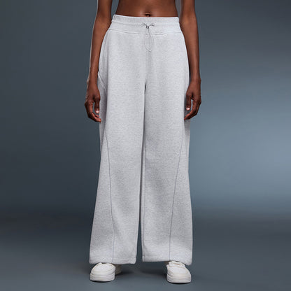 Fleece-Lined Straight Leg Pants