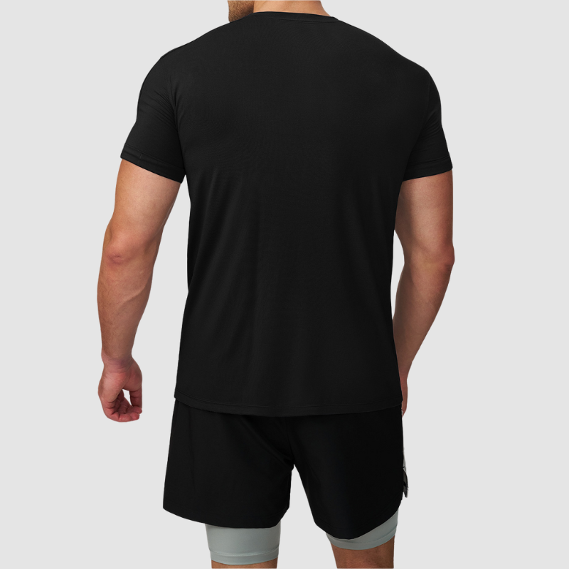Wholesale Men Soft Skin-friendly Casual Training T-shirt