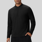 Men's Half-Zip Athletic Long Sleeve Lightweight Thermal Outdoor Top