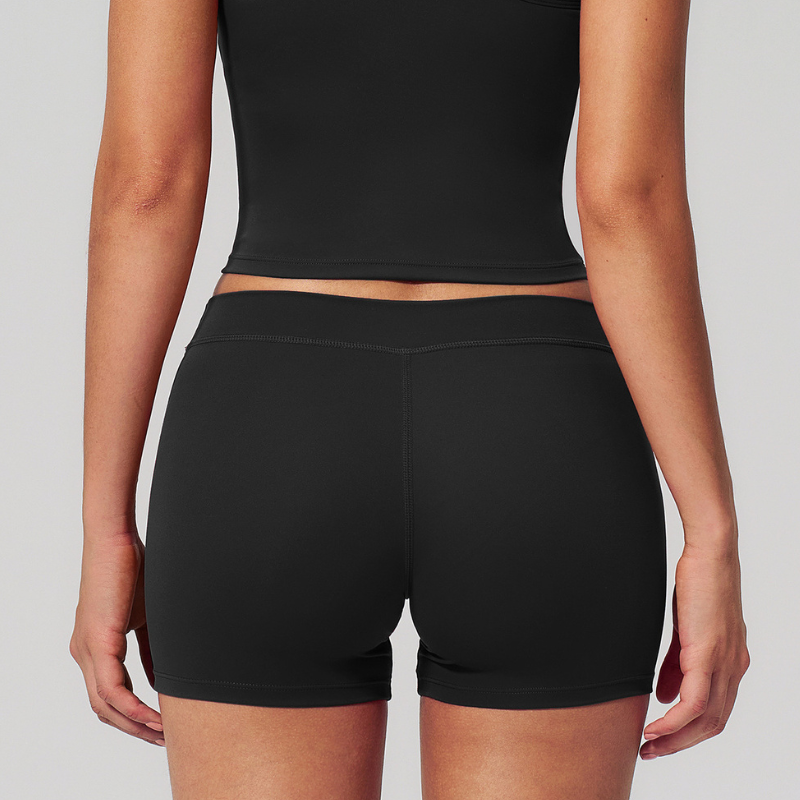 Wholesale Women's Low-Rise Booty Shorts – Scrunch Butt Yoga Gym Fitness Shorts