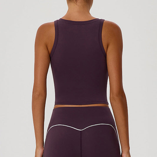 Wholesale Racerback sleeveless fitness yoga tank | Wonderxfans bulk activewear