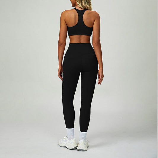 Wholesale Racerback Sports Bra + High-waisted | Wonderxfans bulk activewear