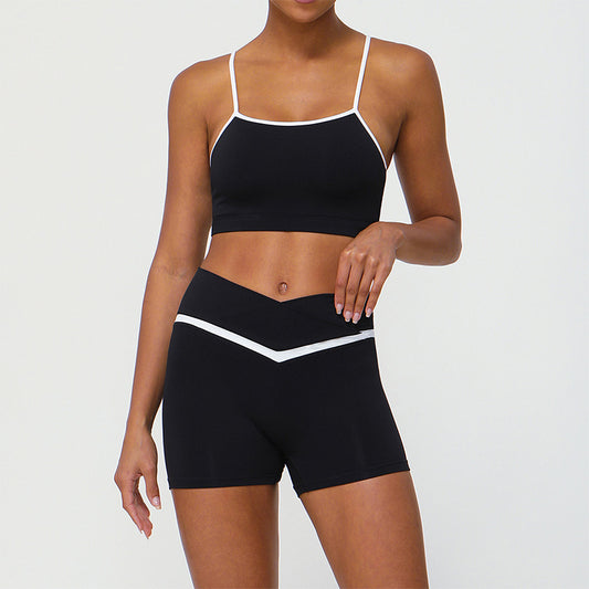 Wholesale Contrasted Color nude sports and | Wonderxfans bulk activewear