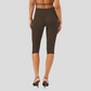 Wholesale High-Waist Color-Block Racerback Sports Bra & Biker Shorts Set – Sculpting Yoga 2-Piece