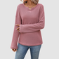 Wholesale women's striped waffle knit tops | Wonderxfans bulk activewear