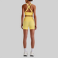 Wholesale Cross-Back Sports Bra & High-Waist Biker Shorts Set – Naked-Feel Quick-Dry Yoga 2-Piece