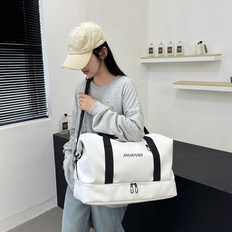 Large-capacity Dry-wet Separated Convertible GYM Duffel Bag