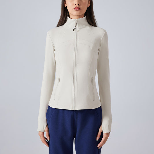 Wholesale Stand Collar Full Zipper Long | Wonderxfans bulk activewear