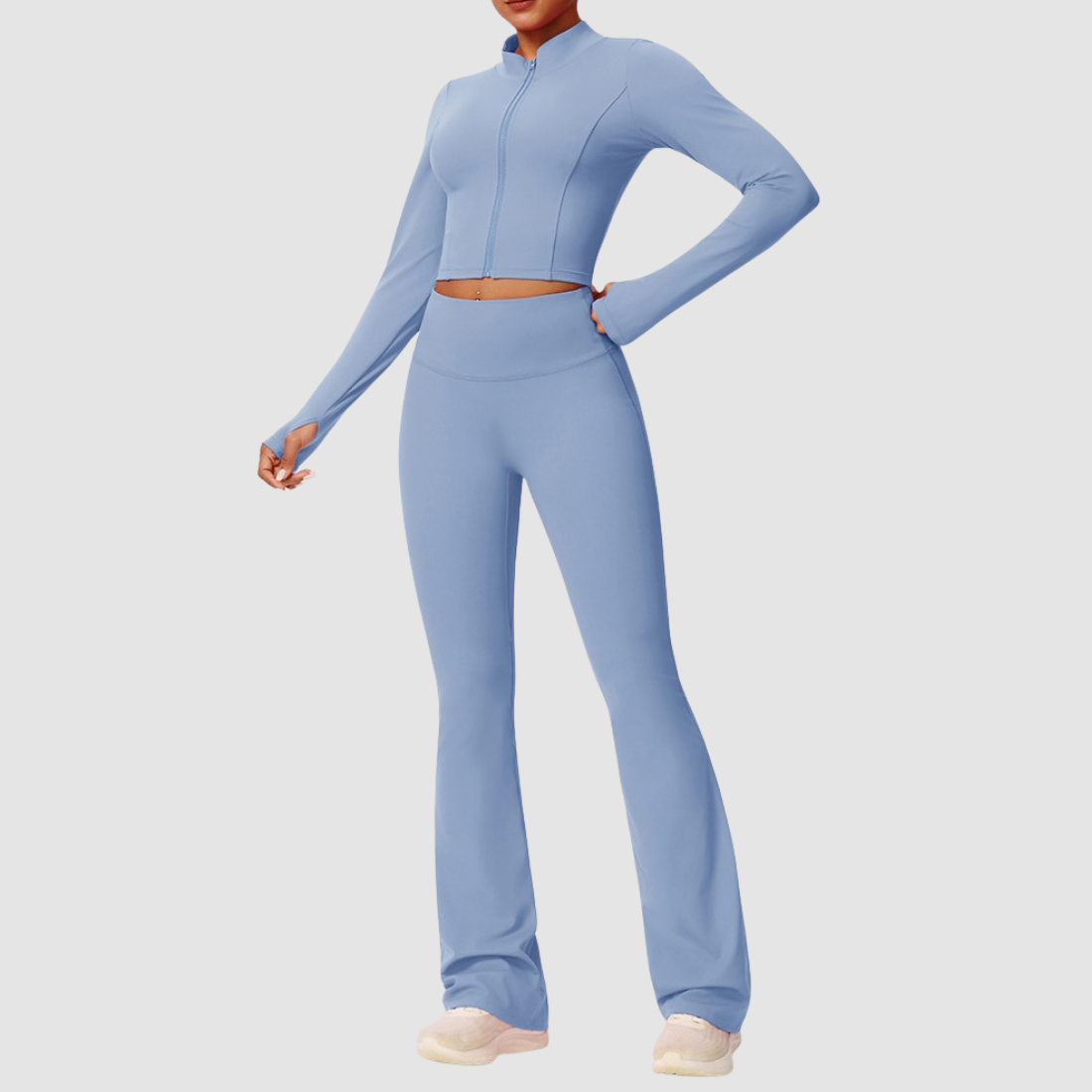 Wholesale Women's High-Stretch Breathable Yoga Three-Piece Set