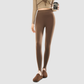 Wholesale Women's High-Waist Stirrup Shark Skin Leggings – Tummy Control Slimming Yoga Pants