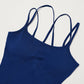 Cross-back ONE-PIECE HIP LIFTING SPORTS AND FITNESS SET