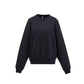 Round neck loose casual sweatshirt