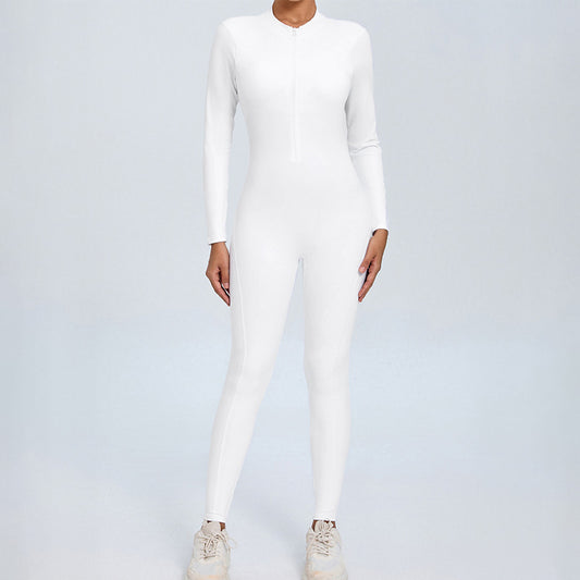 Wholesale backless half zipper long sleeve | Wonderxfans bulk activewear