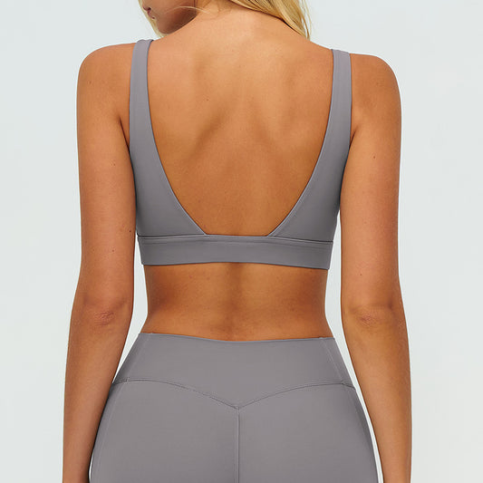 Wholesale Wide-strap supportive sports bra | Wonderxfans bulk activewear
