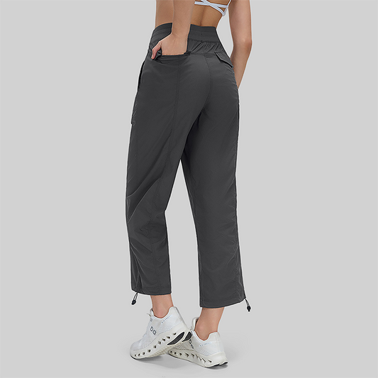 Wholesale quick drying loose fit sports pants