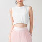 Wholesale Women's Crop Sleeveless Yoga Top – Quick-Dry Breathable Rayon Blend