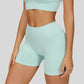 Seamless V-shaped back waist quick-drying shorts