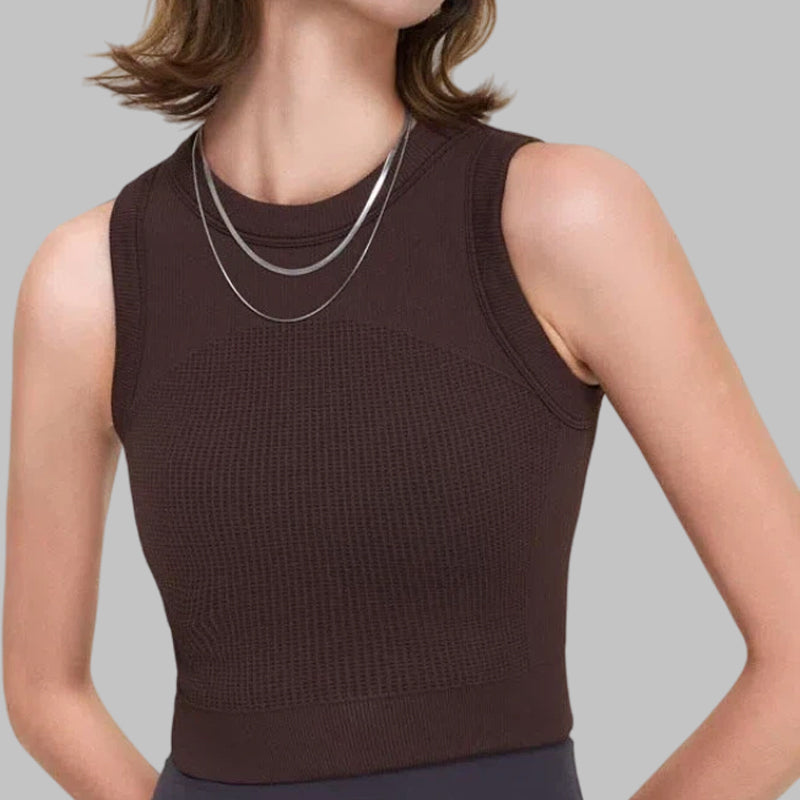 Seamless sports tank tops