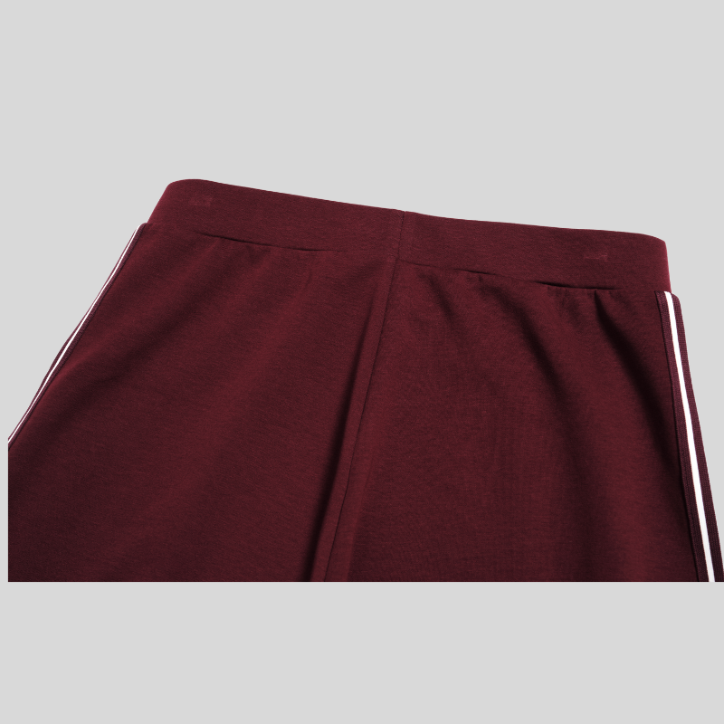 Wholesale color-block jacket + loose sweatpants