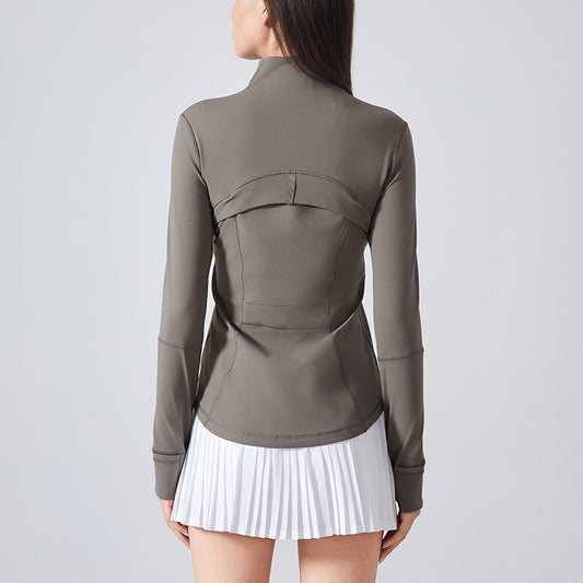 Wholesale Stand Collar Full Zipper Long | Wonderxfans bulk activewear
