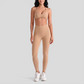Wholesale High-Waist Yoga Leggings+Naked-Feel Bra Set