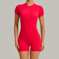 Wholesale Hip-High Halter-Neck Backless Bodysuit