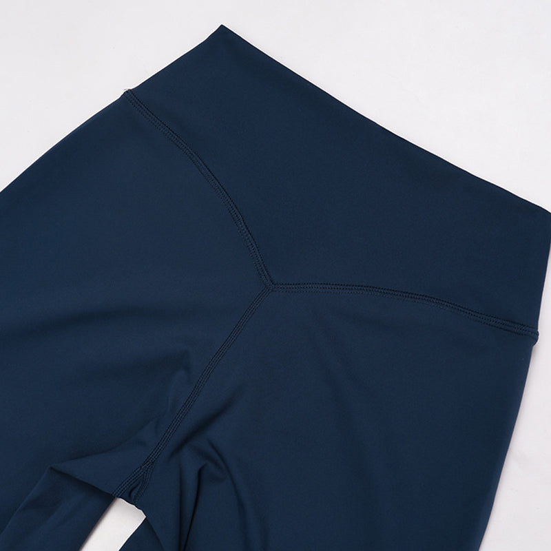 High-waisted wide-leg sweatpants