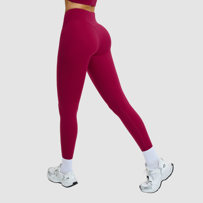 Aldeia de ioga com cintura alta