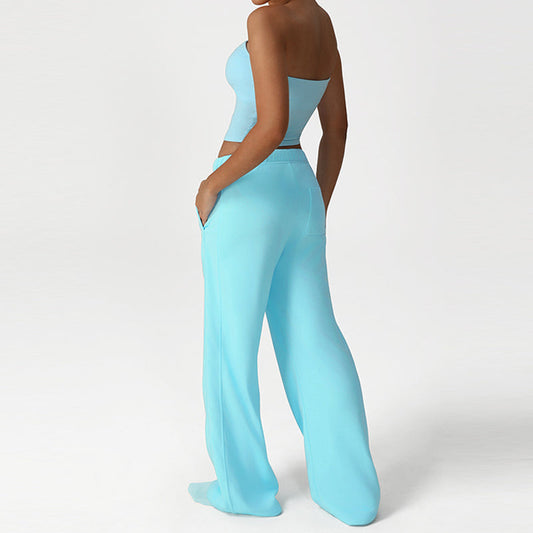 Wholesale Snug-Fit Bandeau + Loose Sports | Wonderxfans bulk activewear