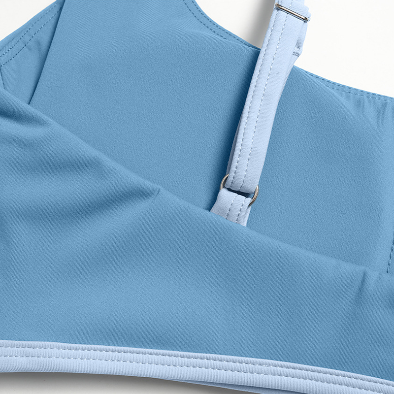 Naked and beautiful back bra+anti glass two-piece tennis skirt 2-piece set