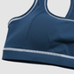 Wholesale Women's Seamless Seam-Detail Sports Bra + High-Waist Shorts Set – Butt-Lifting Yoga Gym Activewear