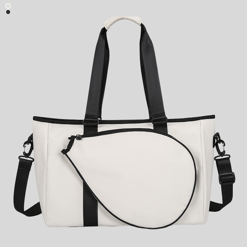 Dry/wet separation fitness bag