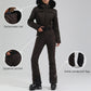 Women's Windproof and Waterproof Ski Jumpsuit