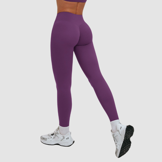 Wholesale High waisted elastic tight fitting hip lifting sports Leggings
