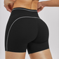 Wholesale high waisted contrasting sports shorts