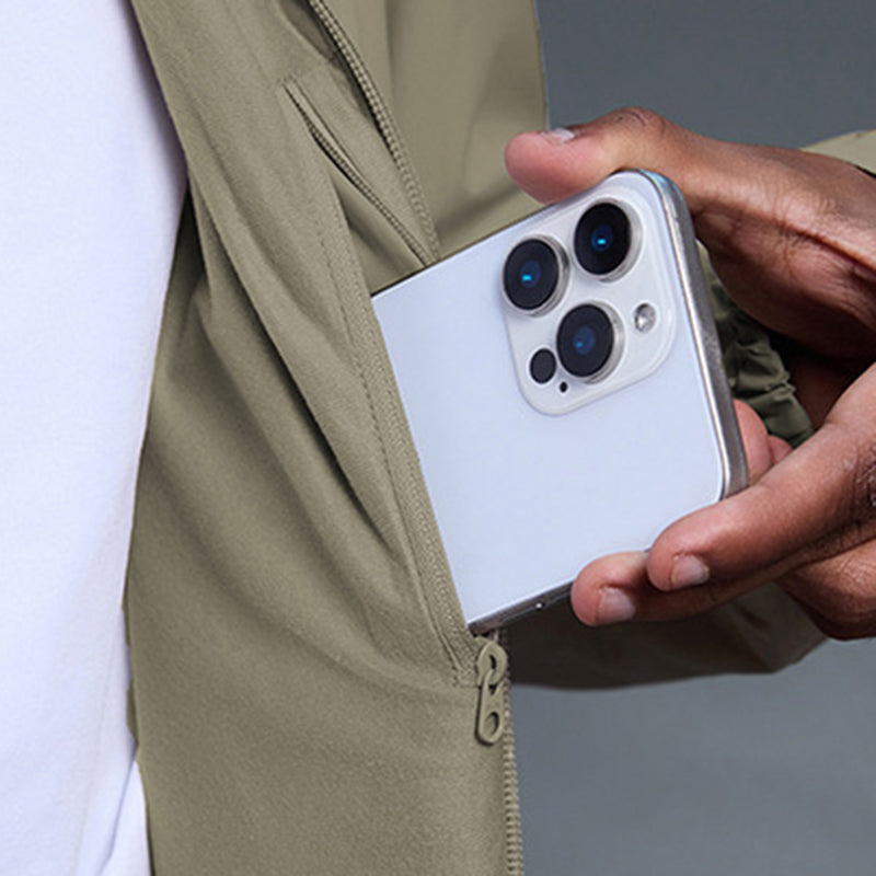 Men's outdoor fleece jacket