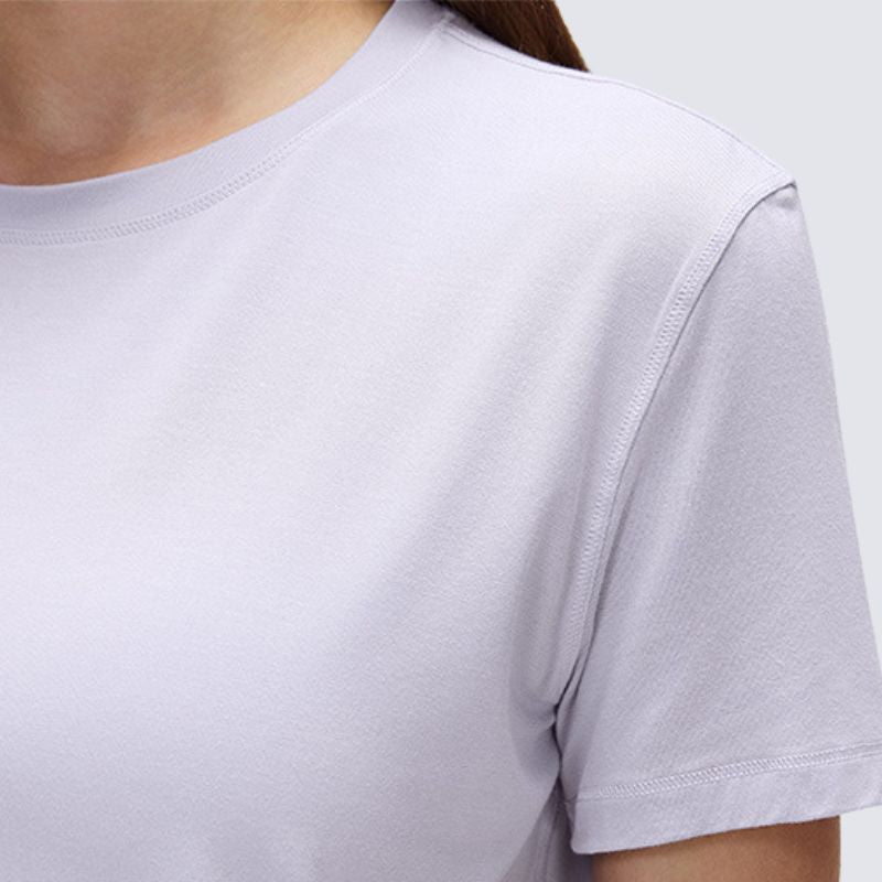 Wholesale yoga short sleeve tee quick | Wonderxfans bulk activewear