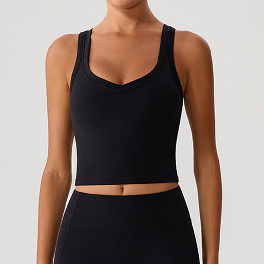 Wholesale Racerback sleeveless fitness yoga tank | Wonderxfans bulk activewear