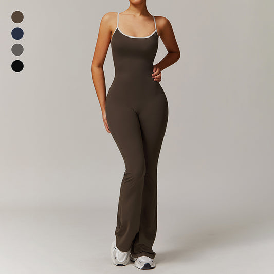 Wholesale Hollow back yoga suit hip-lifting | Wonderxfans bulk activewear